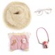 thumbnail image 1 of Set de Ropa para Muñeca FREEYE 17cm Sombrero Rosa Gafas Tetera, 1 of 6