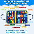thumbnail image 2 of Juguete Montessori Guolely de Busy Board de 1 a 4 años con 25 actividades, 2 of 9