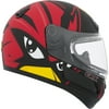 Snowmobile Helmet Full Face Youth Kids CKX VGK1 Raven XSmall Black Red Mat Matte Red XS #503521