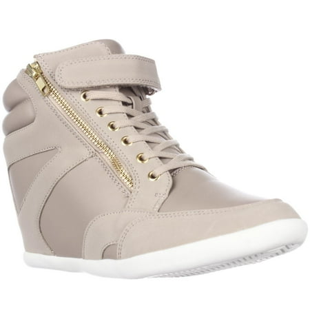 Womens T.S. Azar Wedge Fashion Sneakers - Taupe