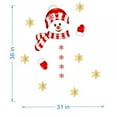 thumbnail image 6 of FNNMNNR Christmas Snowman/Elk Garage Door Decoration Waterproof Dinosaur Face Stickers Chritsmas Garage Door Archway Entryway Car Decorations Snowman Fridge Decals Halloween Decorations O, 6 of 12