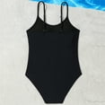 thumbnail image 2 of Girls Swimsuits Solid Girls One Piece Swimsuits Cute Bikini for Teen Girls 6-7 Years Girls Fashion, 2 of 6