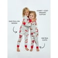 thumbnail image 3 of Honest Baby Clothing Organic Cotton Boy/Girl 2-Piece Long Sleeve Pajama Set, 12M to 5T, 3 of 4
