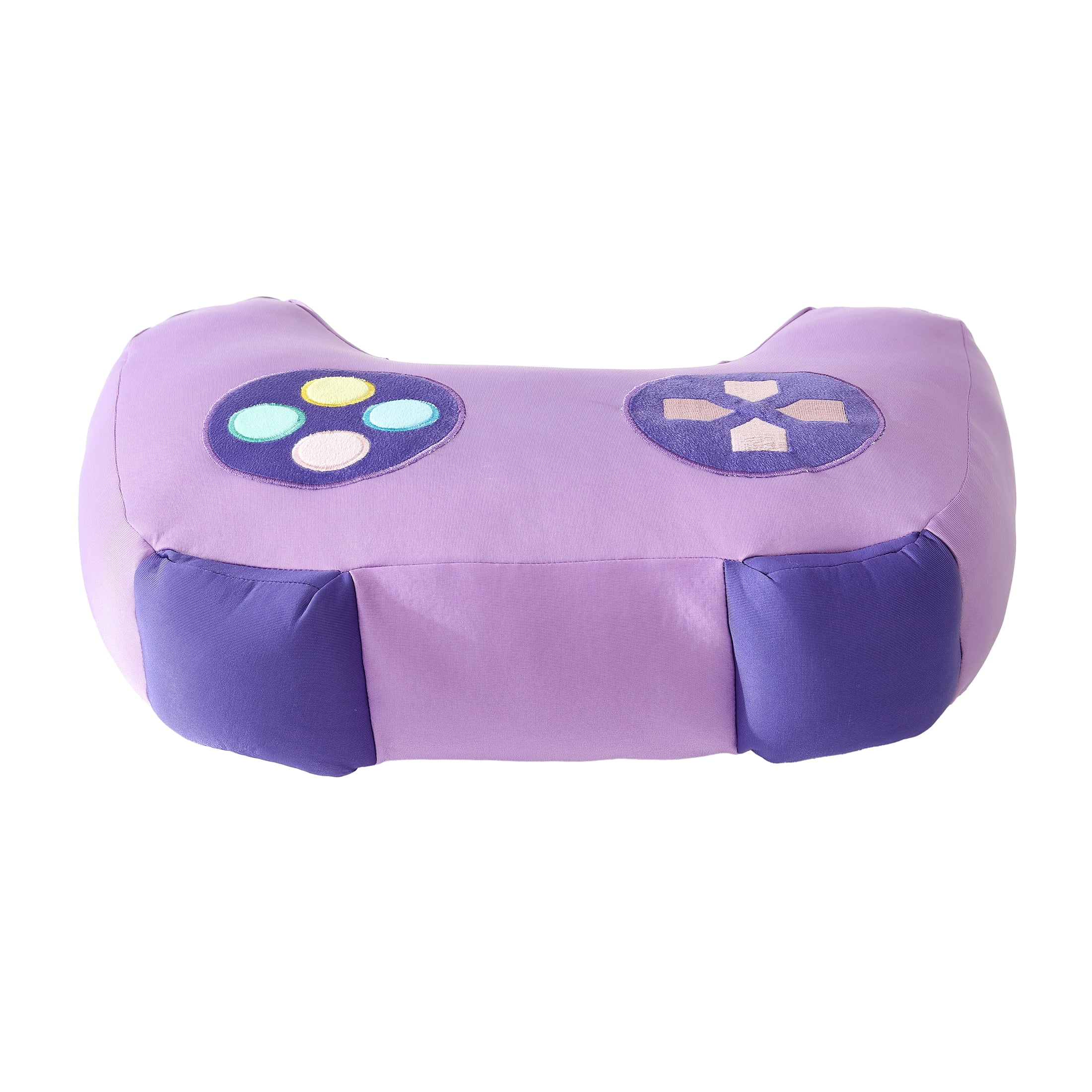 Your Zone Kids 17" x 12" Purple Gamer Cooling Plush Pillow