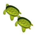 thumbnail image 1 of Oleegame 2PC Spoon And Lid Rest Creative Sea Turtle Soap Box Family Simple Washing Table Cartoon Turtle Soap Box Green, 1 of 6
