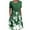 #1-Green, variant on Patlollav Womens Summer Casual Round Neck Half Sleeve Floral Print Dresses with Pocket