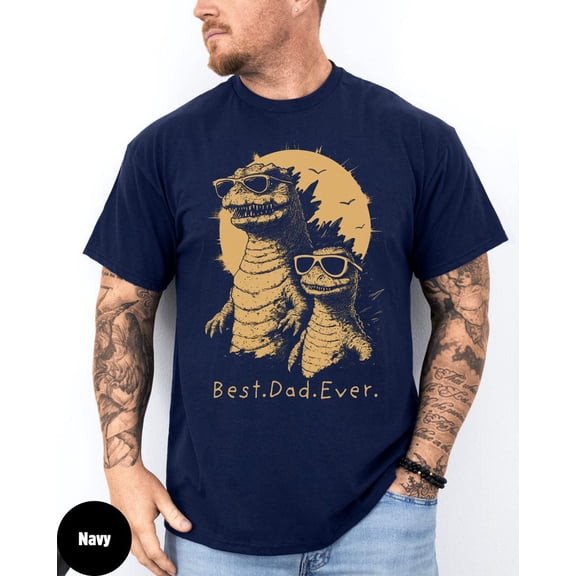 Funny Dad Dinosaur Shirt for Men, Father’s Day Gift Tee, Matching Family Dino T Shirt, Papa Birthday Graphic Tee
