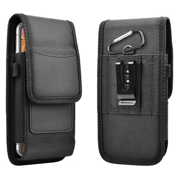 Elegant Choise Leather Pouch Holster Cell Phone Case with Belt Clip and Card Holder