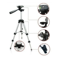 LEORX 3 Section Aluminum Tripod Stand with Detachable Rotatable Design
