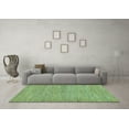 thumbnail image 3 of Ahgly Company Indoor Square Abstract Light Blue Modern Area Rugs, 3' Square, 3 of 4