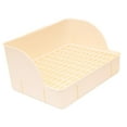 thumbnail image 2 of Kuntesetty Cage Toilet Bedding Box 29x22x15.5cm Pet Toilet Corner Litter Pan for white pp mesh, 2 of 9