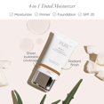 thumbnail image 2 of PÜR Minerals 4-in-1 Tinted Moisturizer SPF 20, Hydrating Primer Foundation, Tan Sand, 2 of 10