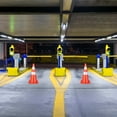 thumbnail image 4 of Costway 10 Pack Traffic Safety Cones 28" Parking Cones with Reflective Collars Safety Vest, 4 of 10