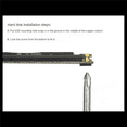 thumbnail image 4 of 2X M.2 A+E KEY Slot To M.2 NVME Adapter Card NGFF To KEY-M Expansion Card NVMe PCI SSD Port Expansion Adapter, 4 of 7