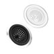 thumbnail image 2 of Inteprter Escurridor de cocina de silicona y acero inoxidable, tapón de residuos desmontable, filtro de fregadero de baño, colector de residuos Suministros de limpieza para el hogar Blanco Inteprter HA025031-01, 2 of 6