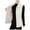 White, variant on Fanxing Womens Polar Fleece Vests Winter Warm Fuzzy Sleeveless Zip Up Jackets Lapel Warm Sherpa Outwear with Pocket White 4XL