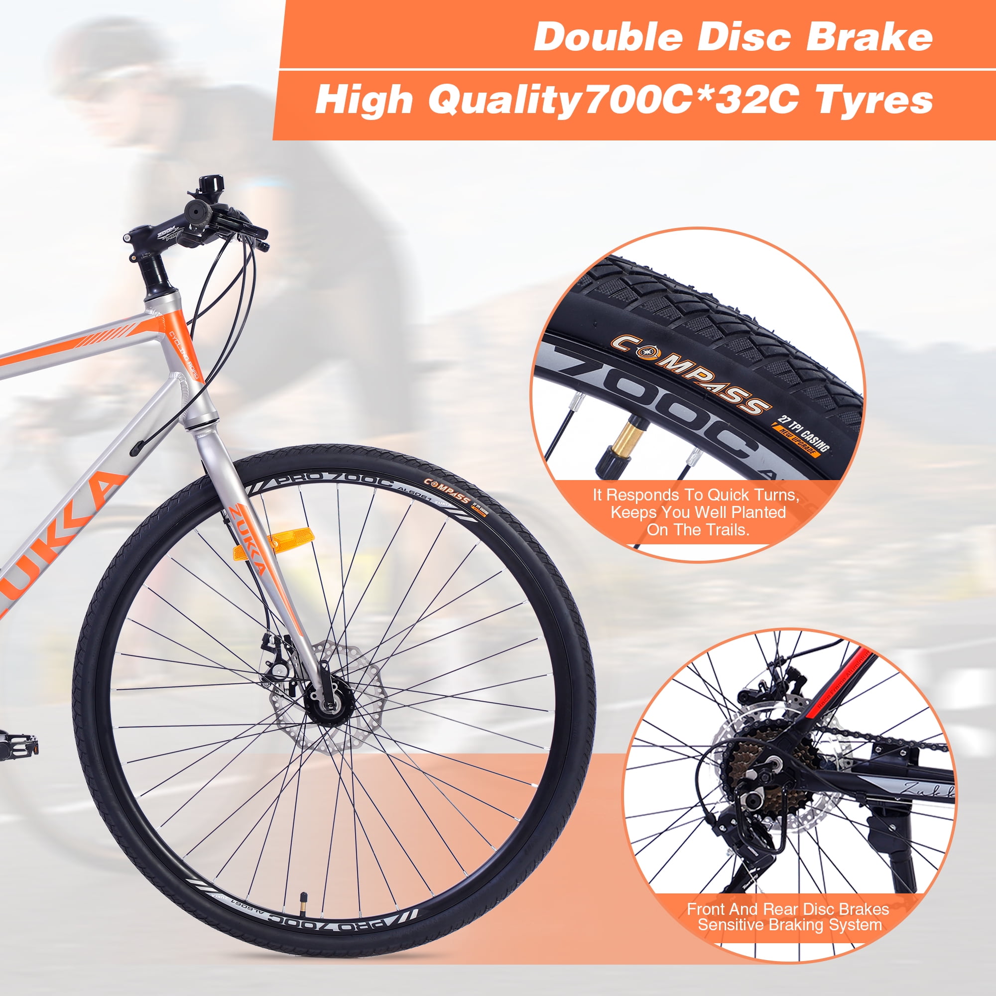 Double disc brake 2025 cycle under 7000