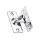 thumbnail image 1 of Jinyi 90 De Right Le Latch Bolt Less Steel S Le Latch Bolt Hold Accessories - (2pcs, Silver), 1 of 4