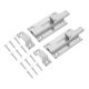 thumbnail image 5 of WEUVEB 2Jgo Pestillo De Puerta Inoxidable Deslizante Superficie Suave Color Plata, 5 of 8