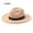 camel, variant on Vintage Women Men Woolen Dress Dance Party Stage Performance Cowboy Hat Jazz Cap Panama Fedora Hat RED