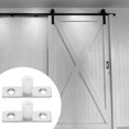 thumbnail image 3 of 6 Pcs Guide de Porte de Grange Guide de Sol de Porte Coulissante, 3 of 8