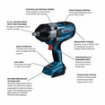 thumbnail image 2 of Bosch GDS18V-740N 18V PROFACTOR 1/2" Impact Wrench w/ Friction Ring - Bare Tool, 2 of 2