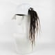 thumbnail image 4 of Braided Dreadlock Wigs Baseball Hat For Concerts Cosplay Event Fashion NonSlip Elastic Band Hiphop Dancing Ponytail Hat White hat light brow, 4 of 4