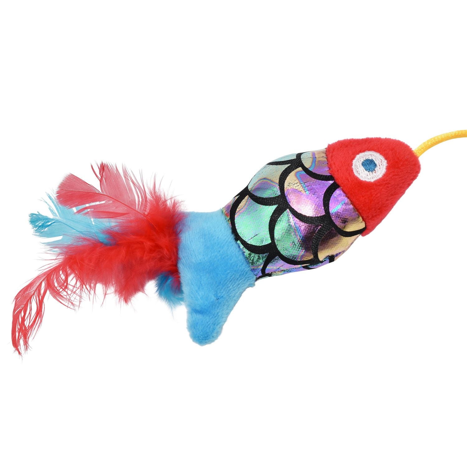 Multipet Goldfish Wand Cat Toy, Wand Cat Toy