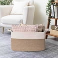 thumbnail image 4 of Xuewenshw Rope Storage Ideal For Bedroom Kitchen Closet Organization Natural Weave Laundry Toy And Household Item Holder Storage Boxes for Sweaters, 4 of 6