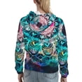 thumbnail image 7 of Honeii Watercolor Mandala Pattern Womens Oversized Hoodies Long Sleeve Sweatshirts Pullover Fall Outfits with Pocket-XX-Large, 7 of 7