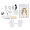 thumbnail image 4 of Epoxy Resin Coaster Kit DIY Handcraft Reusable Silicone Flower Preservation Kit Resin Mold with Dried Flowers Stickers Yellow, 4 of 8