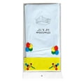 thumbnail image 4 of Fundas protectoras de PE de 137 x 183 cm para una elegante decoración de bodas y fiestas Manteles desechables blancos, paquete de 5, 4 of 8