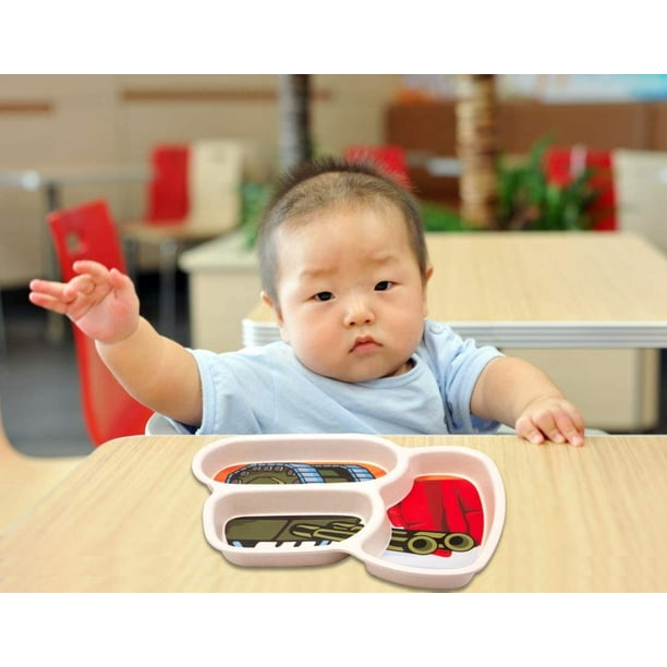 Platos de bambú para niños hotsell