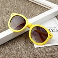 thumbnail image 4 of Kmbangi Kids Eye Protect Sunglasses, Solid Color / Leopard Funny Cute Sunglasses Photo Party Props, 4 of 4