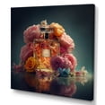 thumbnail image 2 of Designart "Pink Perfume Scented Elegance I" Fashion Perfume Canvas Print, 2 of 5
