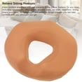 thumbnail image 4 of Almohada de Donas, Tela de Tela de Tela de Tela de Tela de la Memoria del Asiente de Donas para Alivio de Estrés de Cojinete Posparto Embarazo COJÍN DE SILLA PORTÁTIL PARA, 4 of 7