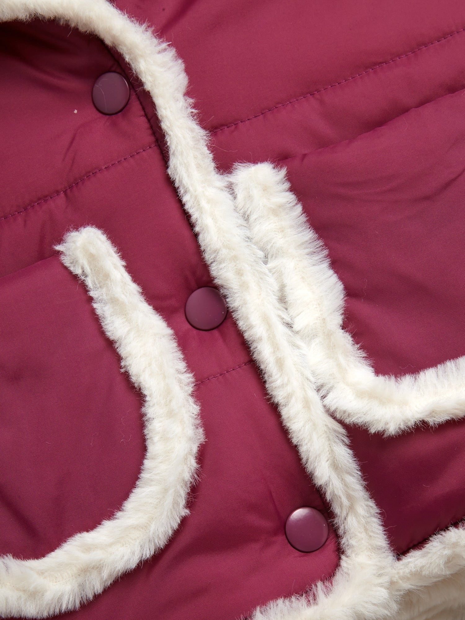 Jessica Simpson Infant and Toddler Girls' Puffer Coat with Hood, Sizes 12-24M
