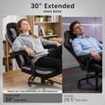 thumbnail image 3 of Auxe Gaxe Gaming Chairs for Adults with Footrest,Ergonomic Fabric PC Gaming Chair,High Back Reclining Computer Chair with Lumbar Support,Headrest, 3 of 9