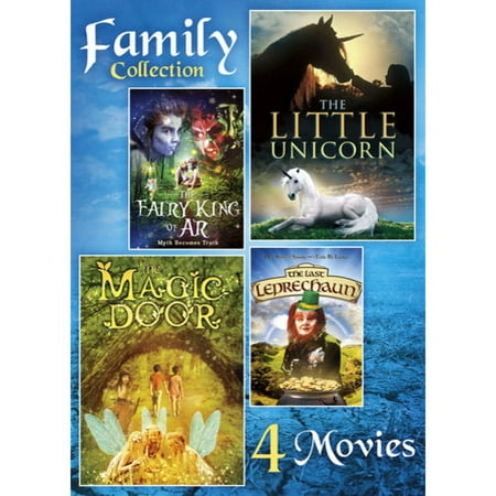 Family Collection 4 Movies Vol 2 Fairy King Of Ar The Little Unicorn Magic Door The Last Leprechaun Widescreen