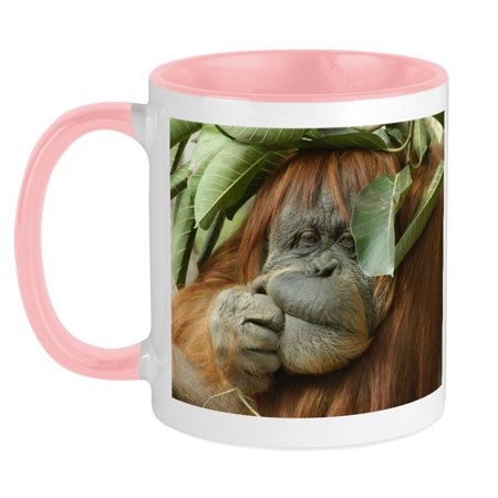 

CafePress - Orangutan Female 2 Mug - Ceramic Coffee Tea Novelty Mug Cup 11 oz