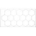 thumbnail image 1 of KFFKFF Hexagonal Garage Illumination, 66300LM, 6500K, 15-Unit Honeycomb LED Setup, DIY Cool White Lighting Solution for Auto Detailing, Gyms, Basements, and Workshops, 1 of 9