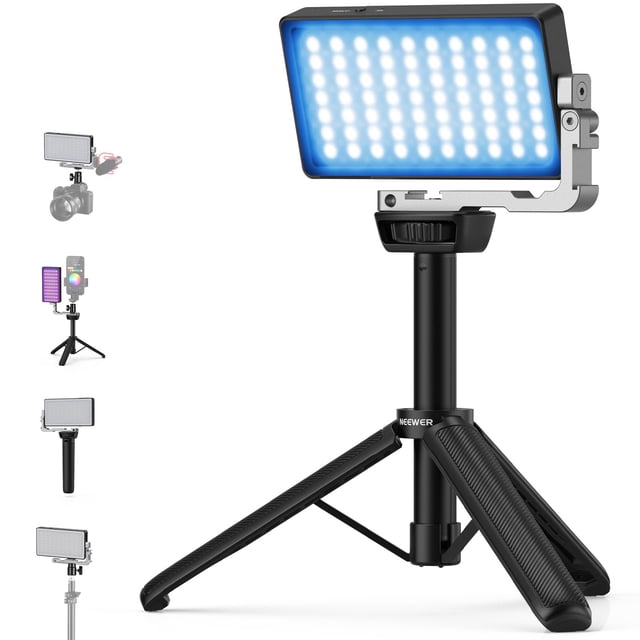 Luz de Video Neewer SL90 RGB 12W 2500K-10000K con Batería