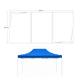 thumbnail image 2 of Toldo plegable ilios innova  acero reforzado 3x6 azul, 2 of 9