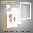 thumbnail image 7 of FungYuan 2PACK 11x14 Wood Picture Frame , Display Photo 11x14 Matted to 8x10 Wall Frame, White, 7 of 7