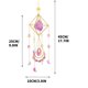 thumbnail image 4 of Amethyst Powder Crystal Frame Lantern, Ball Gardening Handicraft, Living Room Hanging Decoration, Natural Stone, High-Quality Craftsmanship, Energy-Enhancing Aesthetic, for Bedroom, Metal, 4 of 7
