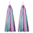 thumbnail image 1 of BESPORTBLE One Pair of Childrens Bike Handlebar Streamers Grips Tassels Ribbons Baby Carrier Accessories (Colorful), 1 of 1