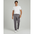 thumbnail image 3 of Real Essentials 3 Pack: Men's Active Athletic Casual Tricot Open Bottom Sweatpants with Pockets (Available In Big & Tall), 3 of 6