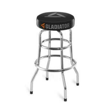Gladiator GAAC30STJB Workbench Stool, 300 lb Capacity, Black