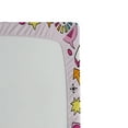 thumbnail image 3 of Ambesonne Pink Fitted Sheet, Music Clef Groovy Doodles, Queen Size, Multicolor, 3 of 3