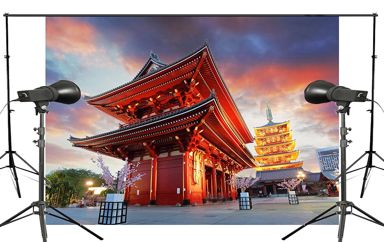 MOHome Polyster Japan Tokyo Building Background Asakusa ...